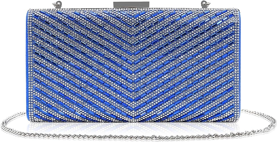 Docacan Sparkly Rhinestone Clutch is a dazzling accessory that excels in numerous aspects